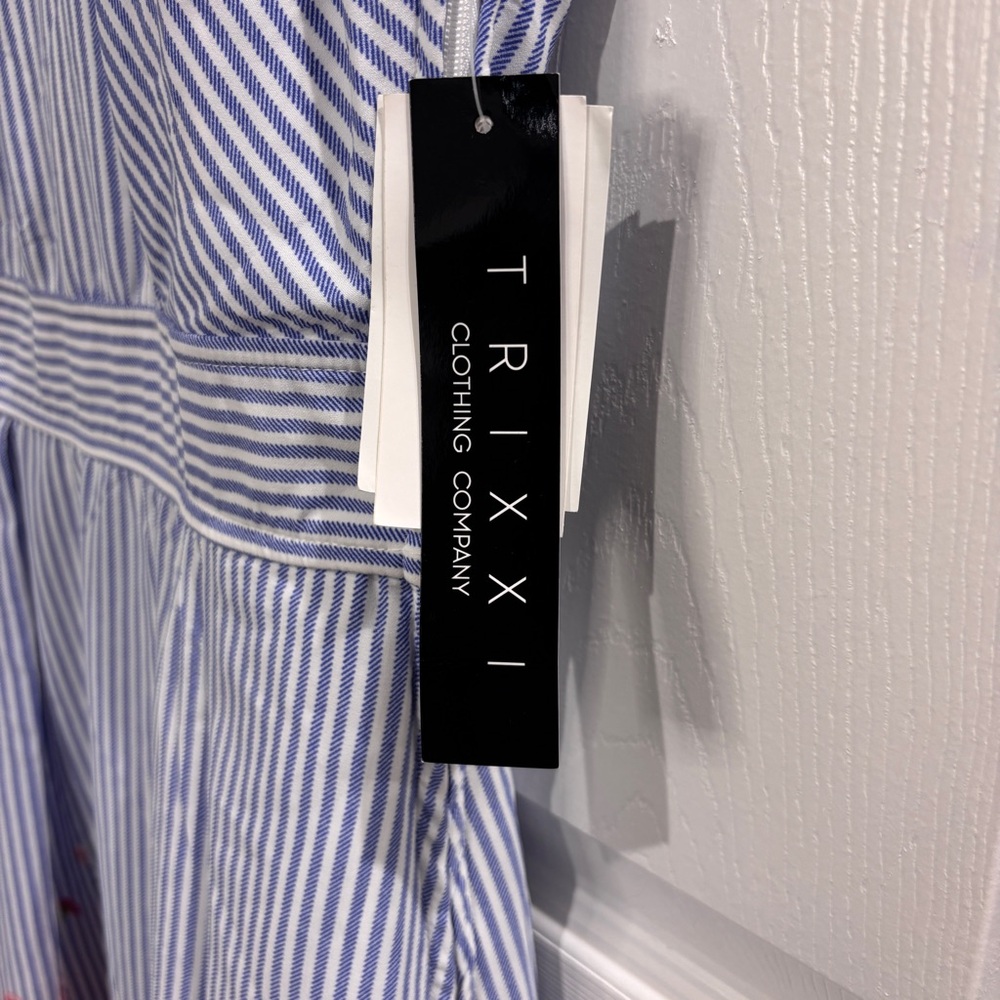 Trixxi striped floral dress - Picture 3 of 7
